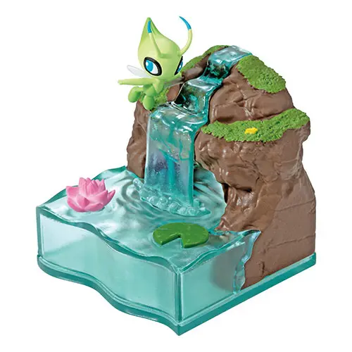 Pokemon Atsumete Hirogaru! Pokemon World 2 Re-Ment Figur (2) Celebi