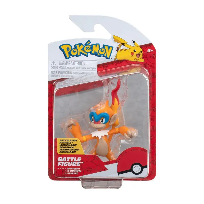 Pokémon Battle Figure Pack Minifigur Panpyro 5 cm