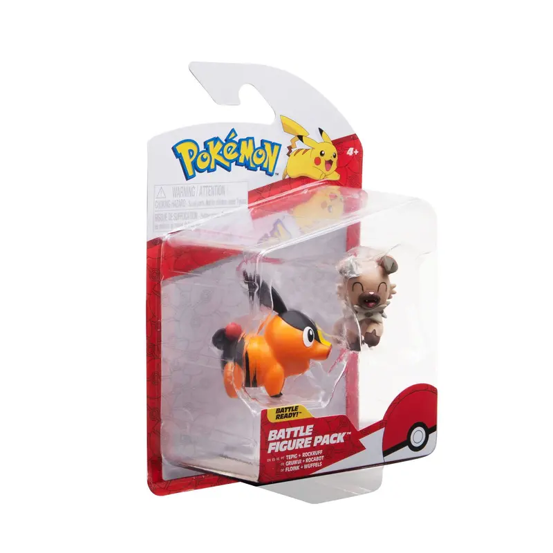 Pokémon Battle Figure Set Figuren 2er-Pack Floink, Wuffels