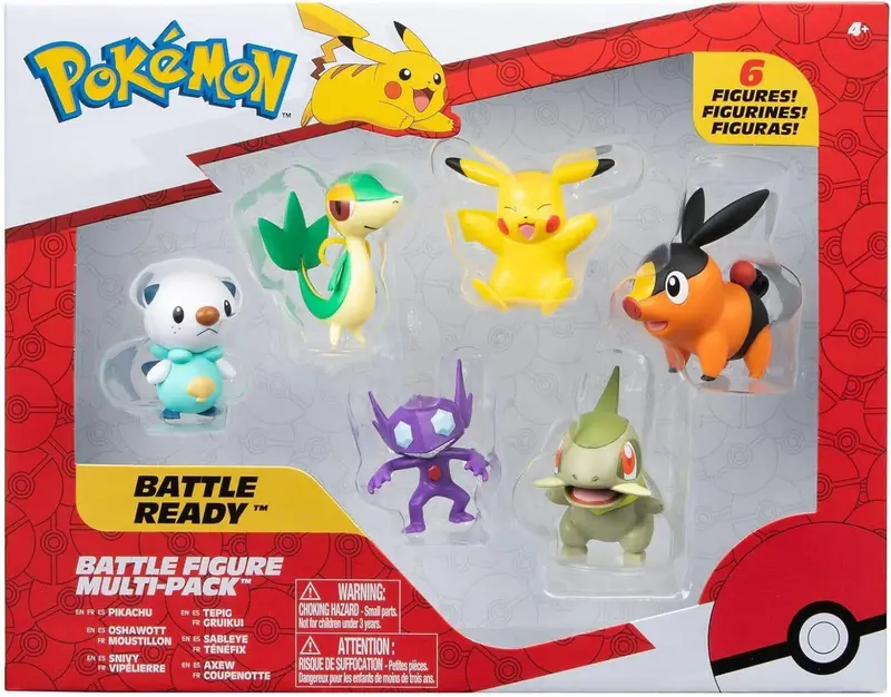 Pokémon Battle Figure Set Figuren 6er-Pack #11