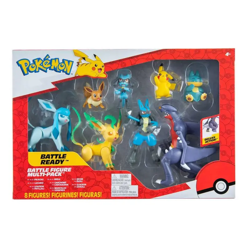 Pokemon Battle Minifiguren 8er-Pack Sinnoh Region