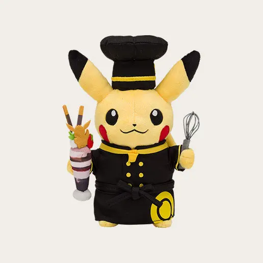 Pokemon Cafe Plüschfigur Patissier Pikachu *Limited*