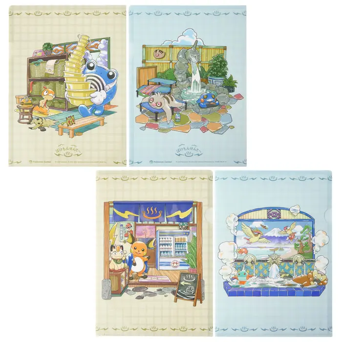 [Pokemon Center] Pokemon Sento Clearfile-Set
