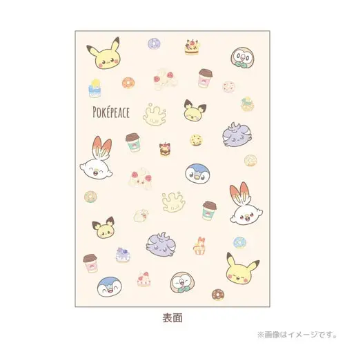 [Pokemon Center] Pokepeace ~Sweets Shop~ A5 Notizheft