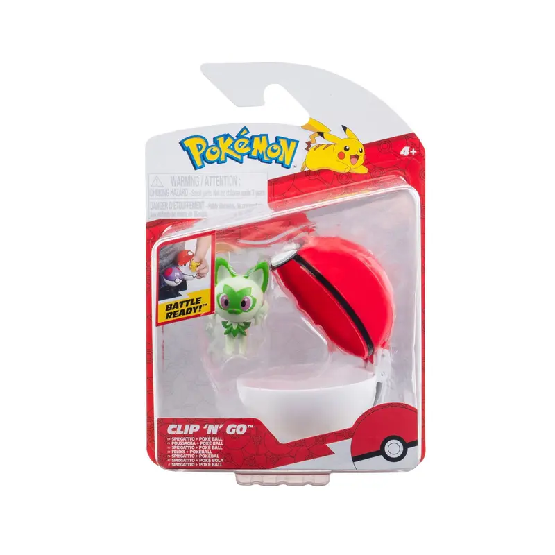 Pokémon Clip'n'Go Poké Balls Felori with Pokéball
