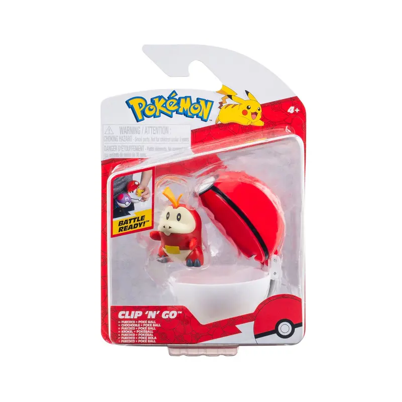 Pokémon Clip'n'Go Poké Balls Krokel with Pokéball