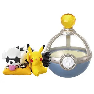 Pokemon Dreaming Case Vol. 4 Re-Ment Figur (1) Pikachu & Galar-Zigzachs