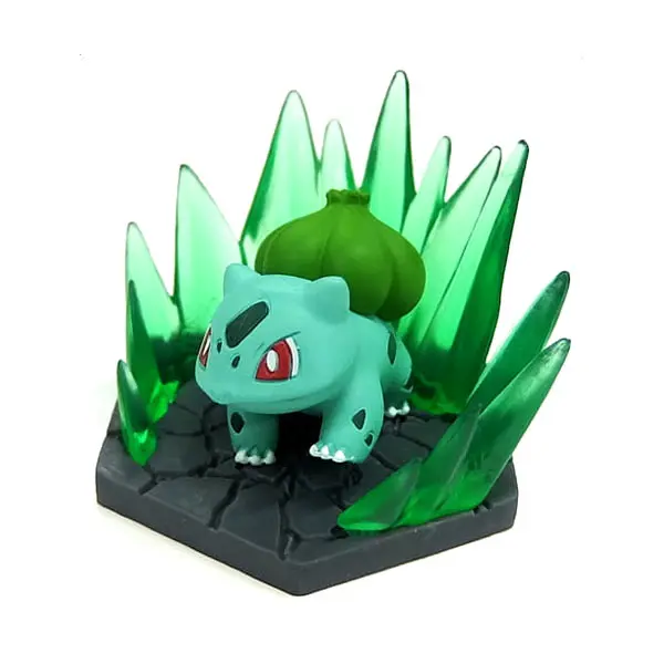 Pokemon Fire vs. Grass Battle Diorama Gashapon Figur Bisasam