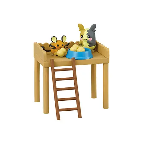 Pokemon "Forest Athletics" Re-Ment Figur (4) Dedenne & Morpeko