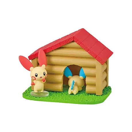 Pokemon "Forest Athletics" Re-Ment Figur (5) Minun & Plusle