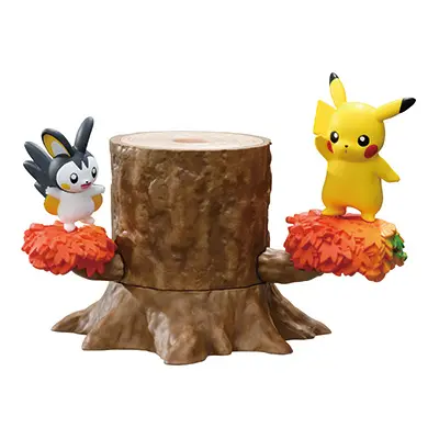 Pokemon Forest Collection Vol. 5 Re-Ment Figur (1) Pikachu & Emolga
