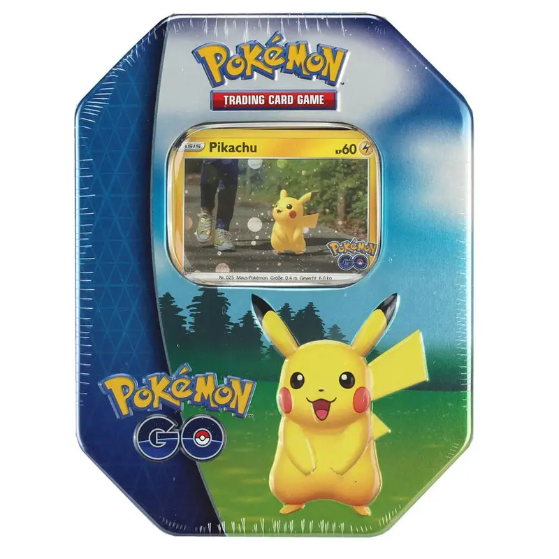 Pokemon GO TCG Tin Box Pikachu (DE)