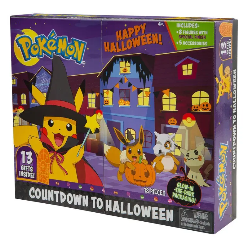 Pokemon Halloween Minifiguren Kalender