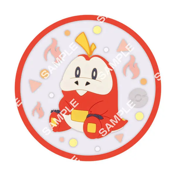 Pokemon Krokel Untersetzer - Paldea Version - Flat Gashapon
