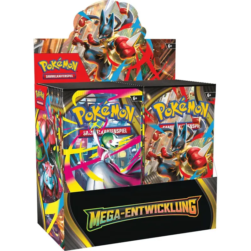 Pokémon - Mega Entwicklung Display (deutsch)