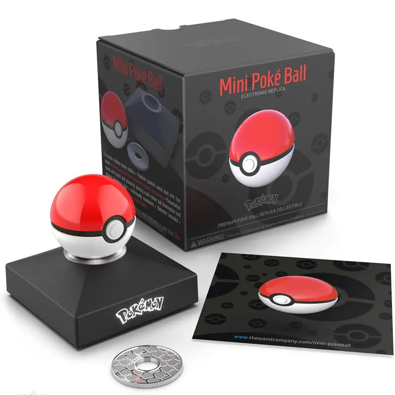 Pokémon - Mini Pokéball Replik - 9cm - The Wand Company Diecast