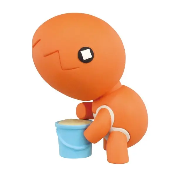 Pokemon Minnade Suna-Asobi Mascot Gashapon Figur Knacklion