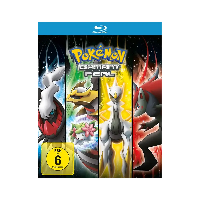 Pokémon-Movie Collection - Diamant und Perl - Filme 10-13 (Blu-ray)