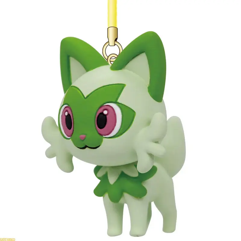 Pokemon Netsuke Mascot Paldea Region Gashapon Anhänger Felori