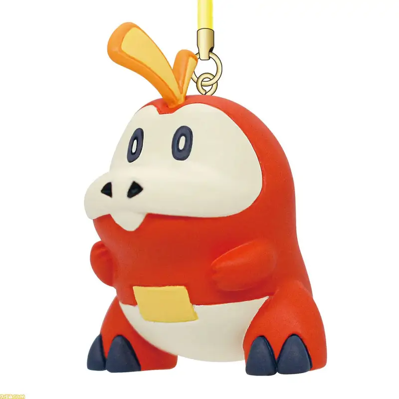 Pokemon Netsuke Mascot Paldea Region Gashapon Anhänger Krokel