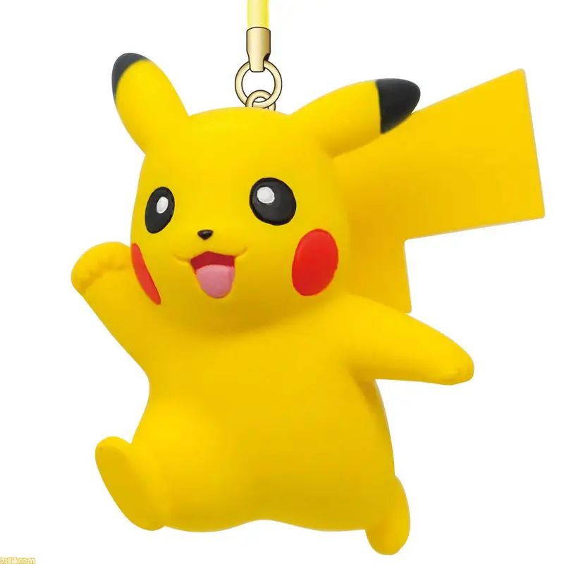 Pokemon Netsuke Mascot Paldea Region Gashapon Anhänger Pikachu