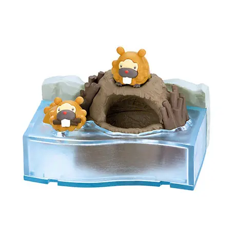 Pokemon Nonbiri Time Re-Ment Figur (3) Bidiza