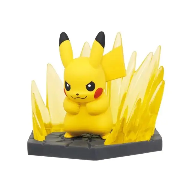 Pokemon Paldea Region Battle Diorama Gashapon Figur Pikachu