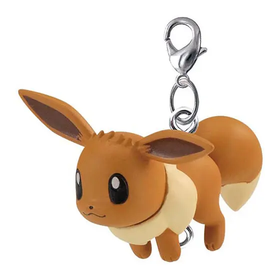 Pokemon Pinch & Connect Vol. 7 Gashapon Anhänger Evoli (Karabiner)