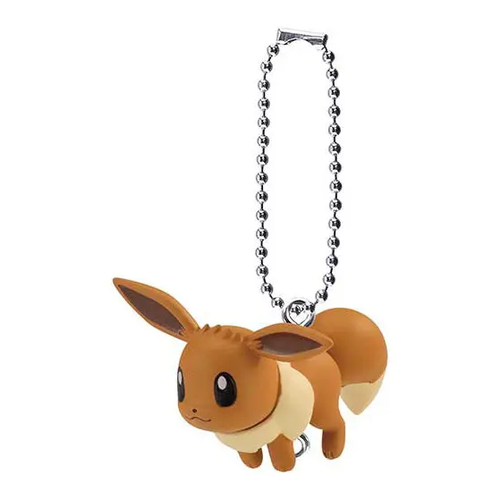 Pokemon Pinch & Connect Vol. 7 Gashapon Anhänger Evoli (Kugelkette)