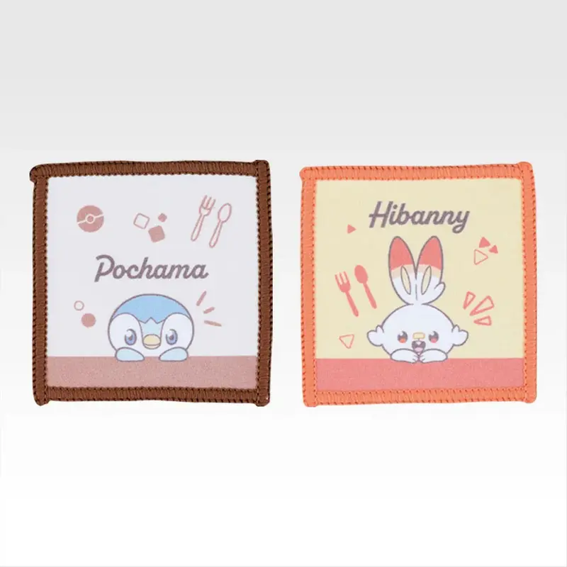 Pokemon Pokepeace Stoffuntersetzer-Set - Welcome to the "PEACE" Restaurant Kuji