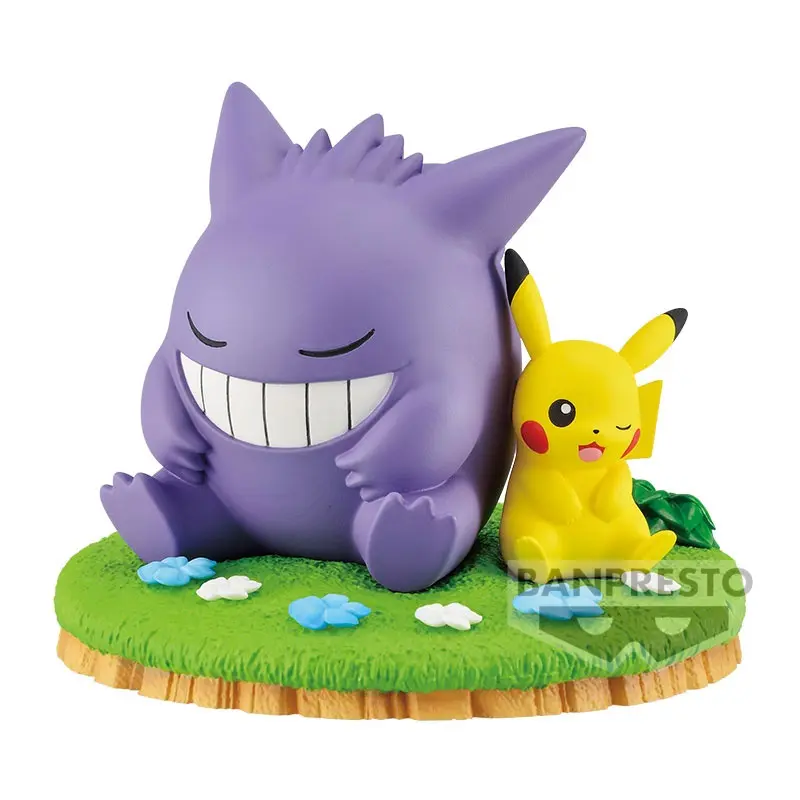 Pokemon PVC Statue Gengar & Pikachu [DAP]
