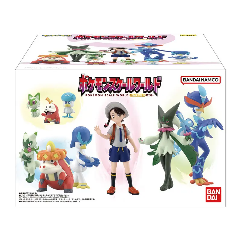 Pokemon Scale World Paldea Region Sammelfiguren *Set*