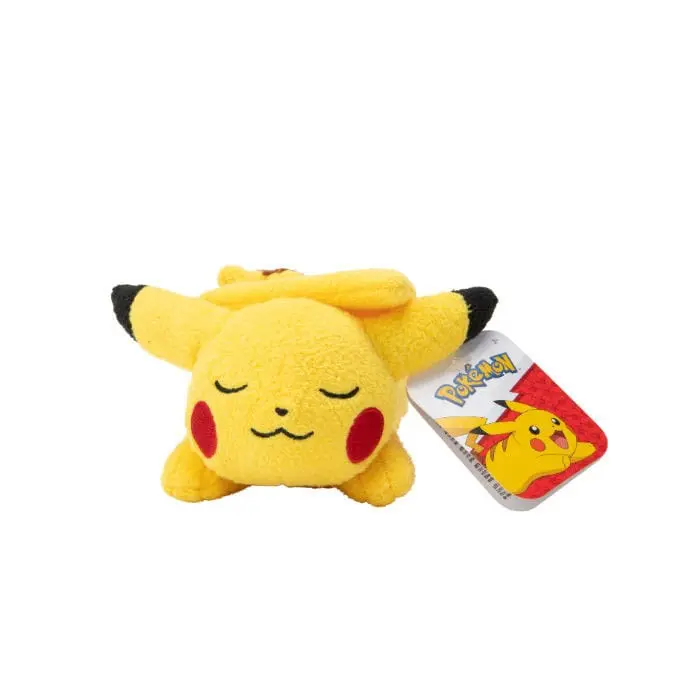 Pokémon Schlafende Plüschfigur Pikachu 12 cm