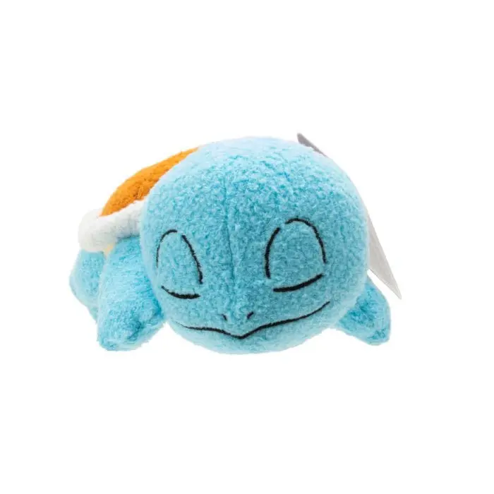 Pokémon Schlafende Plüschfigur Schiggy 12 cm