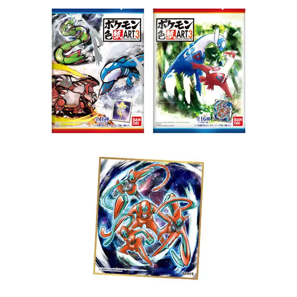 Pokemon Shikishi ART 3 Deoxys