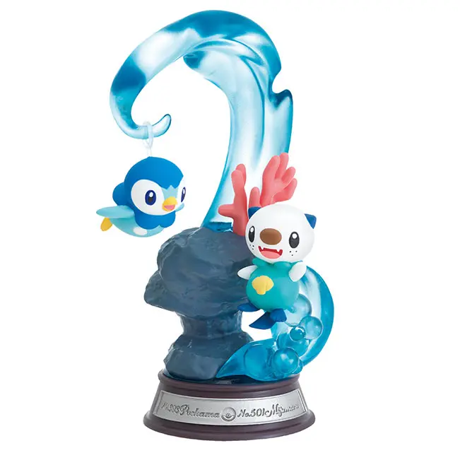 Pokemon Swing Vignette Vol. 2 Re-Ment Figur (4) Plinfa & Ottaro