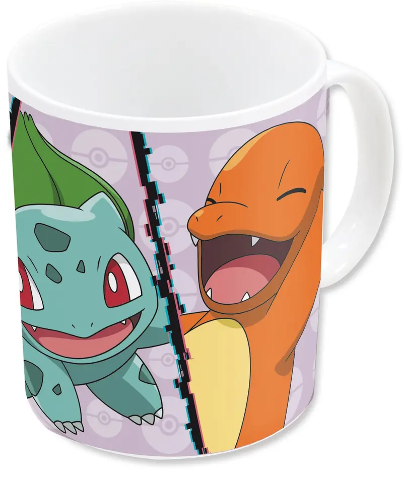 Pokemon - Tasse - Glumanda, Bisasam, Schiggy & Pikachu (Konix)