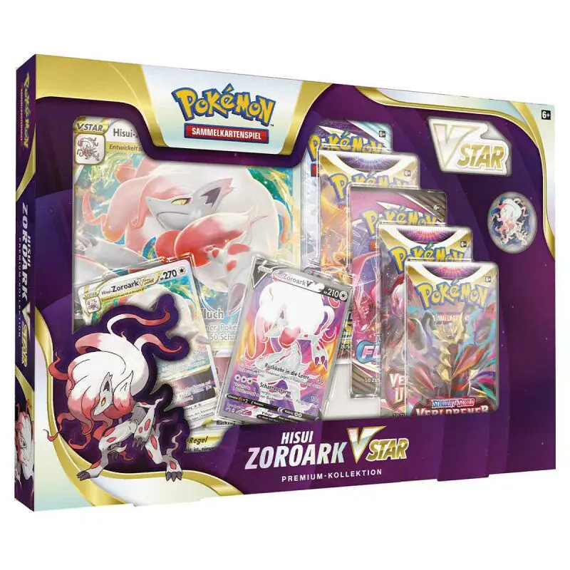 Pokemon TCG VSTAR Oktober Premium Kollektion Hisui-Zoroark (DE)