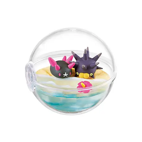 Pokemon Terrarium Collection "Everyday is a Happy Day" Re-Ment Figur (4) Gufa & Britzigel