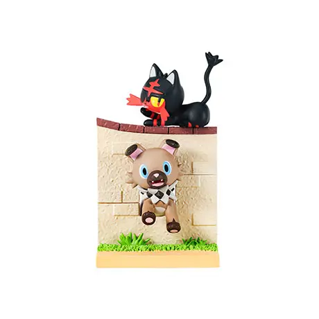 Pokemon "Welcome Back! Collection - Waiting For You!" Re-Ment Figur (6) Wuffels & Flamiau