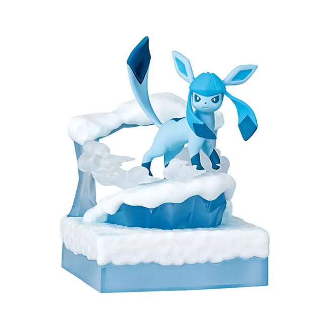 Pokemon World 3 Frozen Snowfield Re-Ment Figur (6) Glaziola