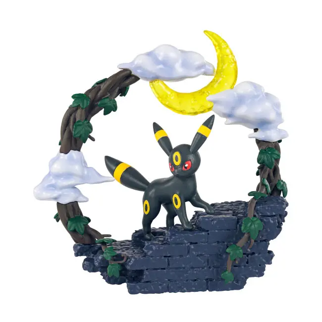 Pokemon World Circular Diorama Collection Re-Ment Figur (6) Nachtara