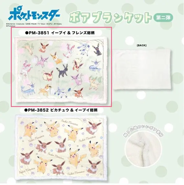 Pokemon Wurfdecke Eeveelutions