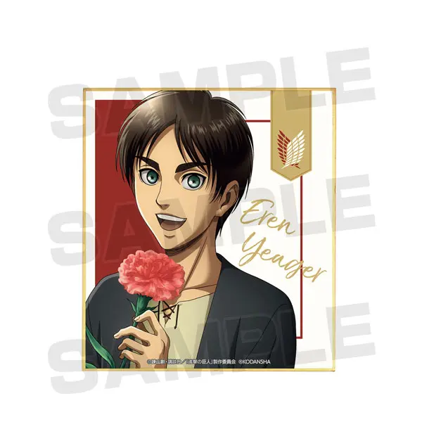 [Pop Up Store] Attack on Titan Shikishi Eren Yeager
