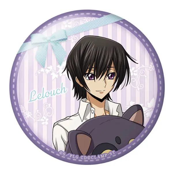 [Pop Up Store] Code Geass Lelouch of the Rebellion x GiGO Button Lelouch Lamperouge