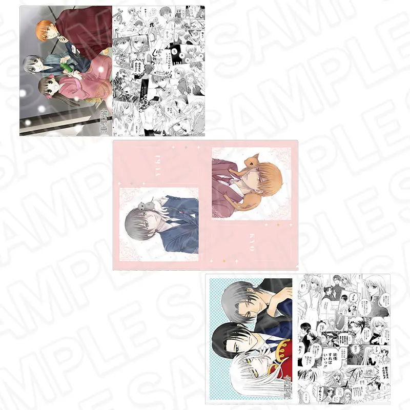 [Pop Up Store] Fruits Basket 25th Anniversary Clearfile-Set