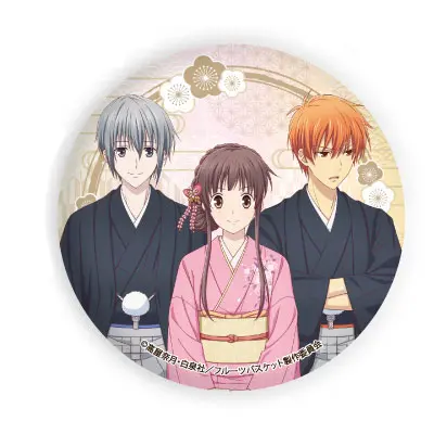 [Pop Up Store] Fruits Basket Button Tohru & Yuki & Kyo