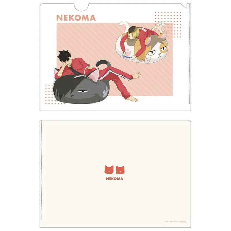 [Pop Up Store] Haikyuu!! Battle At The Garbage Dump Clearfile Kenma Kozume & Tetsuro Kuroo