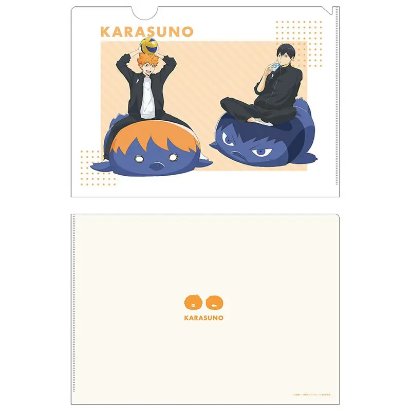 [Pop Up Store] Haikyuu!! Battle At The Garbage Dump Clearfile Shoyo Hinata & Tobio Kageyama