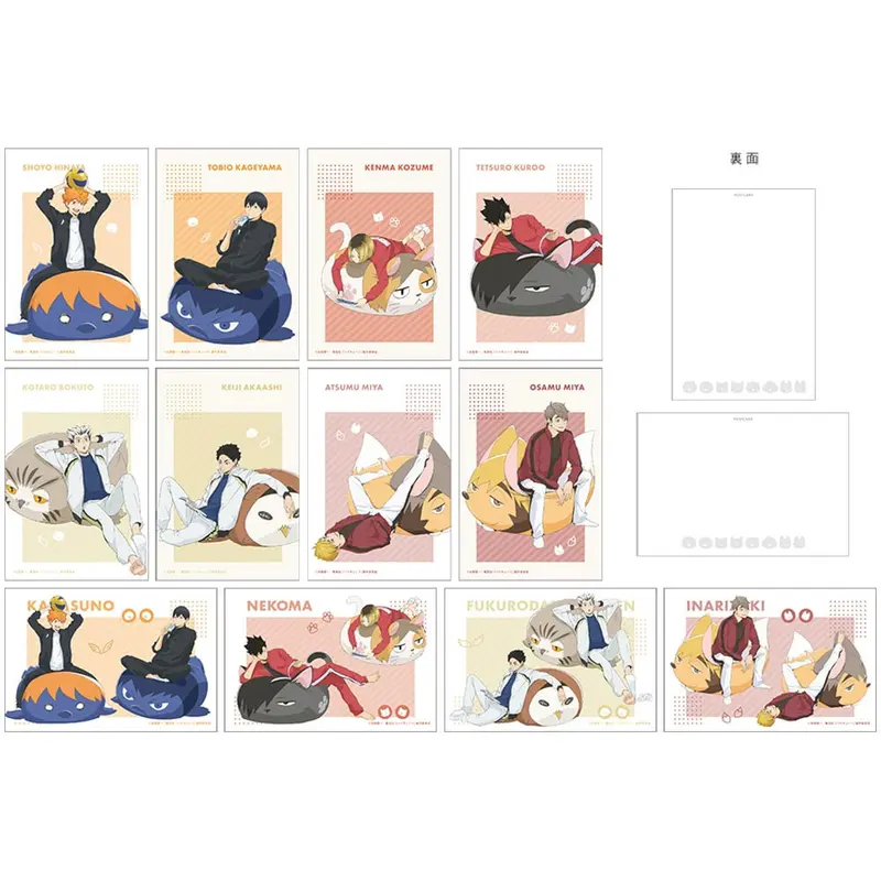 [Pop Up Store] Haikyuu!! Battle At The Garbage Dump Postkarten-Set